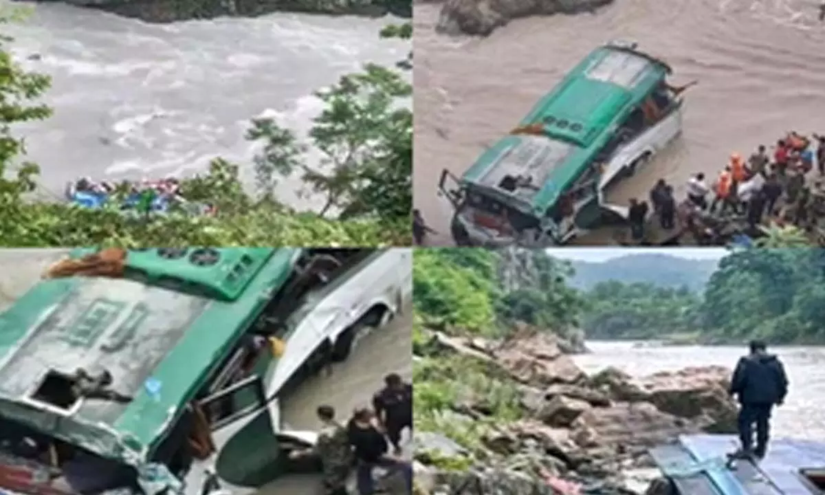 Tourists from Maha killed as bus plunges into Nepal river; rescue ops underway