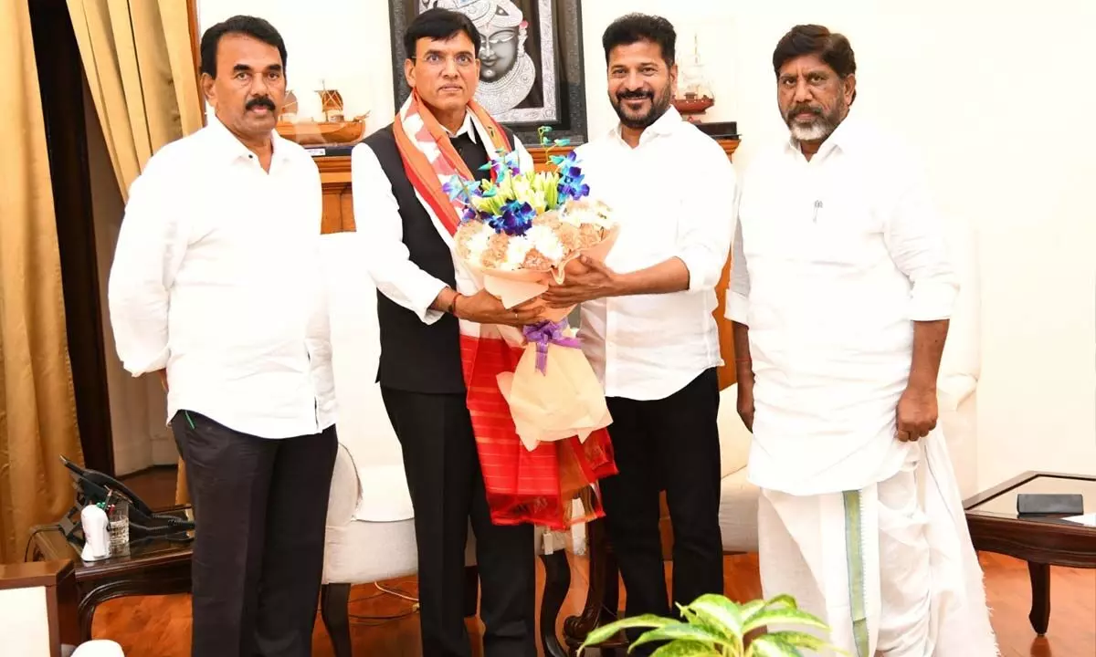 Telangana CM Seeks Central Support for Sports Development