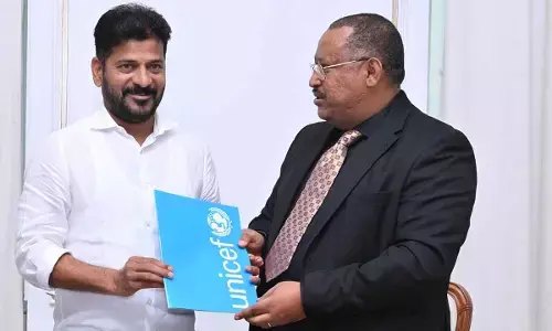 UNICEF Chief Meets CM Revanth Reddy