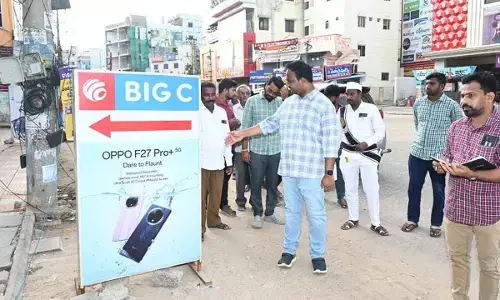 Stringent action against road occupiers, civic chief warns