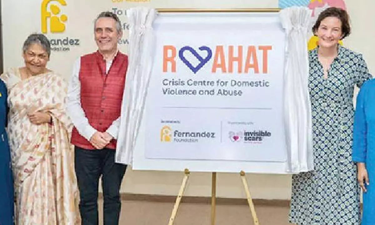 Fernandez Foundation launches centre for domestic violence victims