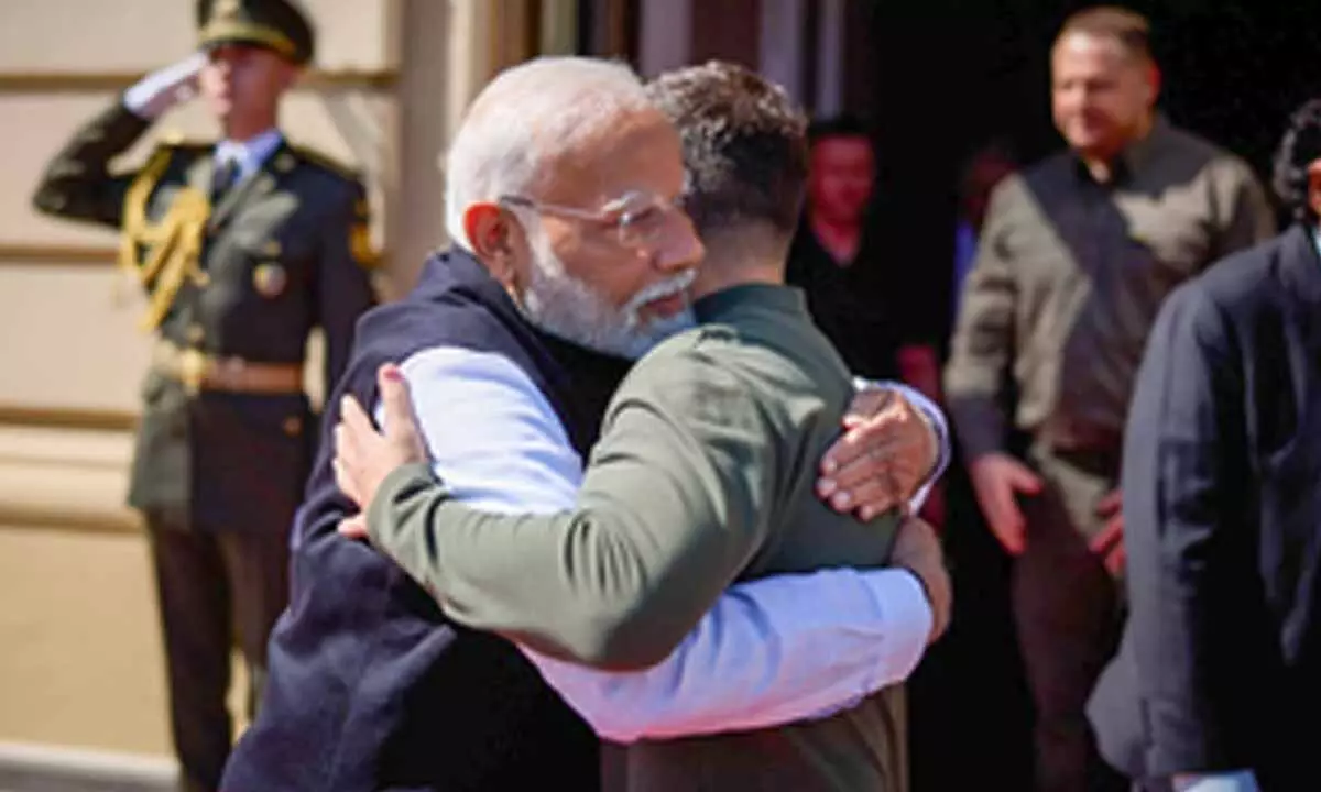 PM Modi invites Ukraine President to India, Zelensky accepts