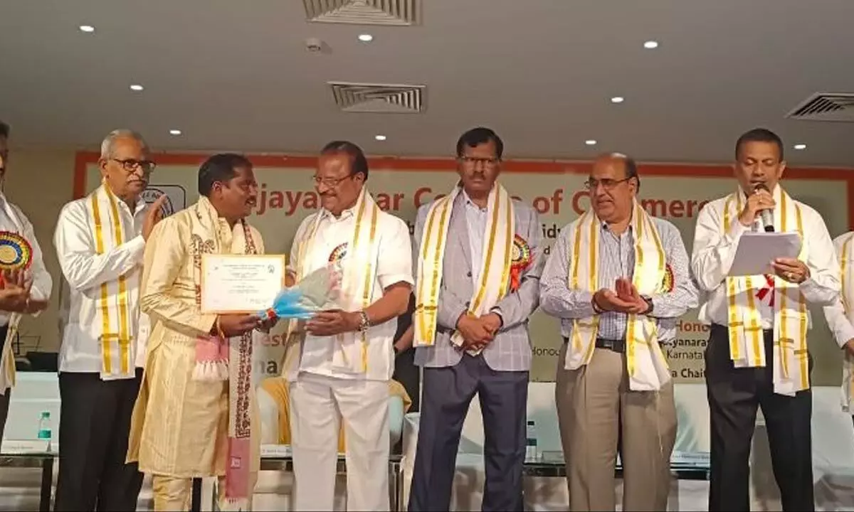 Innovator from Jagtial honoured by Tripura Governor