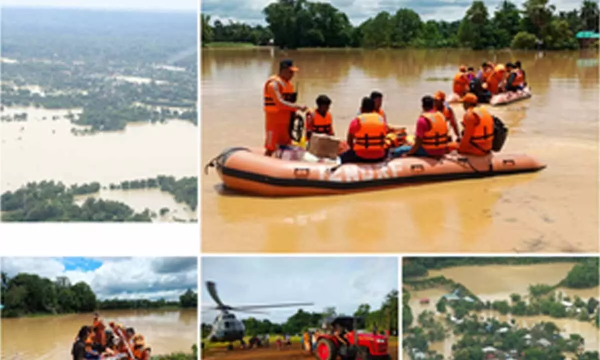 Flood situation further improves in Tripura as water level recedes, Gomati still above danger mark