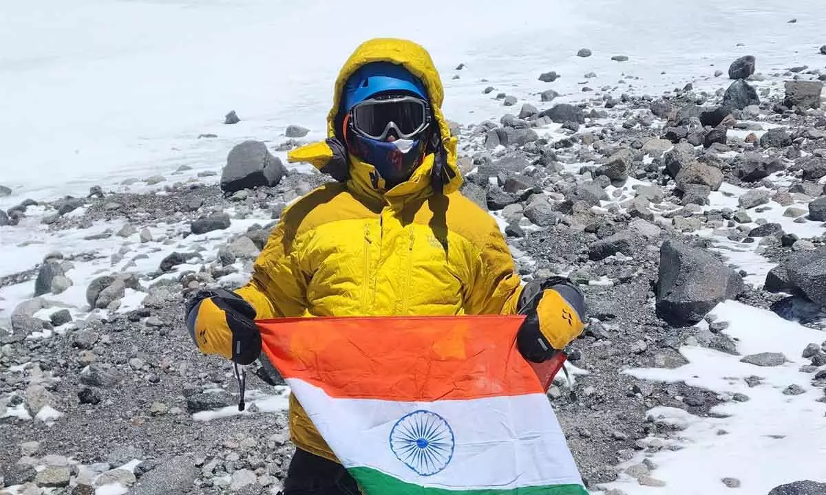 Telanganas Mountaineer Sunith Kumar Kokku