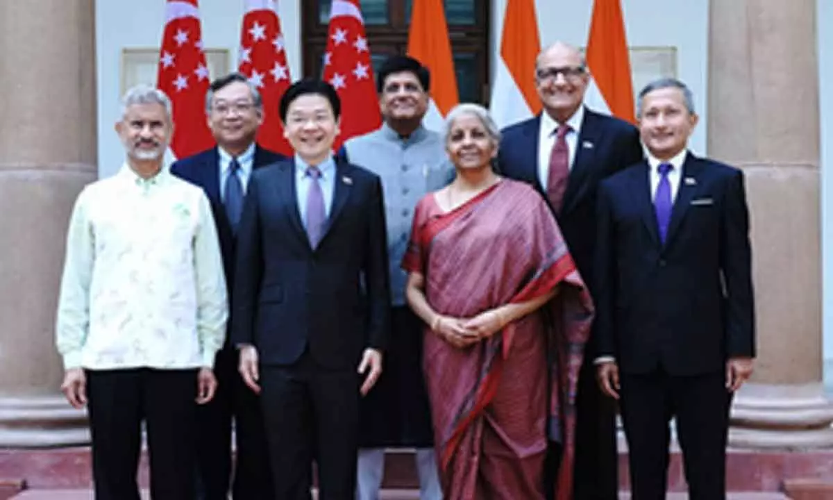 Second round of India-Singapore Ministerial Roundtable on Monday