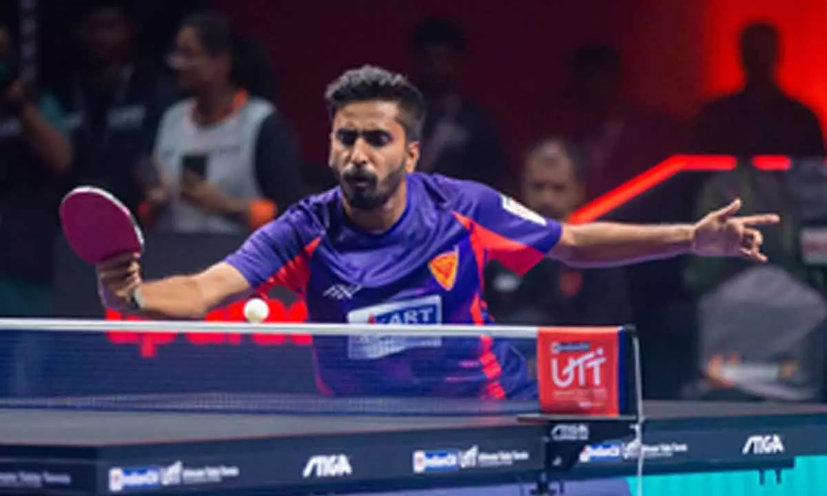 UTT 2024: Sathiyan stuns World No.20 Aruna but U Mumba overcome Dabang Delhi 9-6