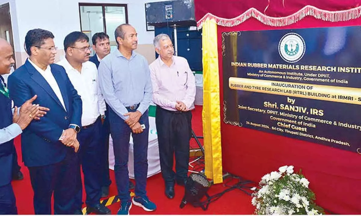 IRMRI’s ‘Rubber and Tyre Research Lab’ inaugurated at Sri City