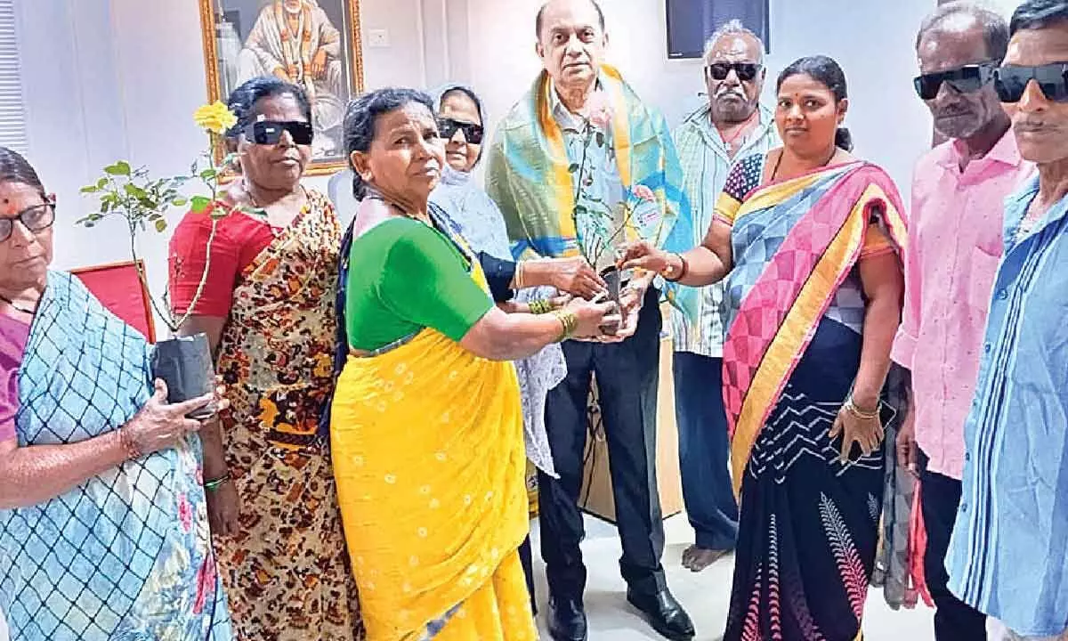 Susila Nethralaya chief felicitated