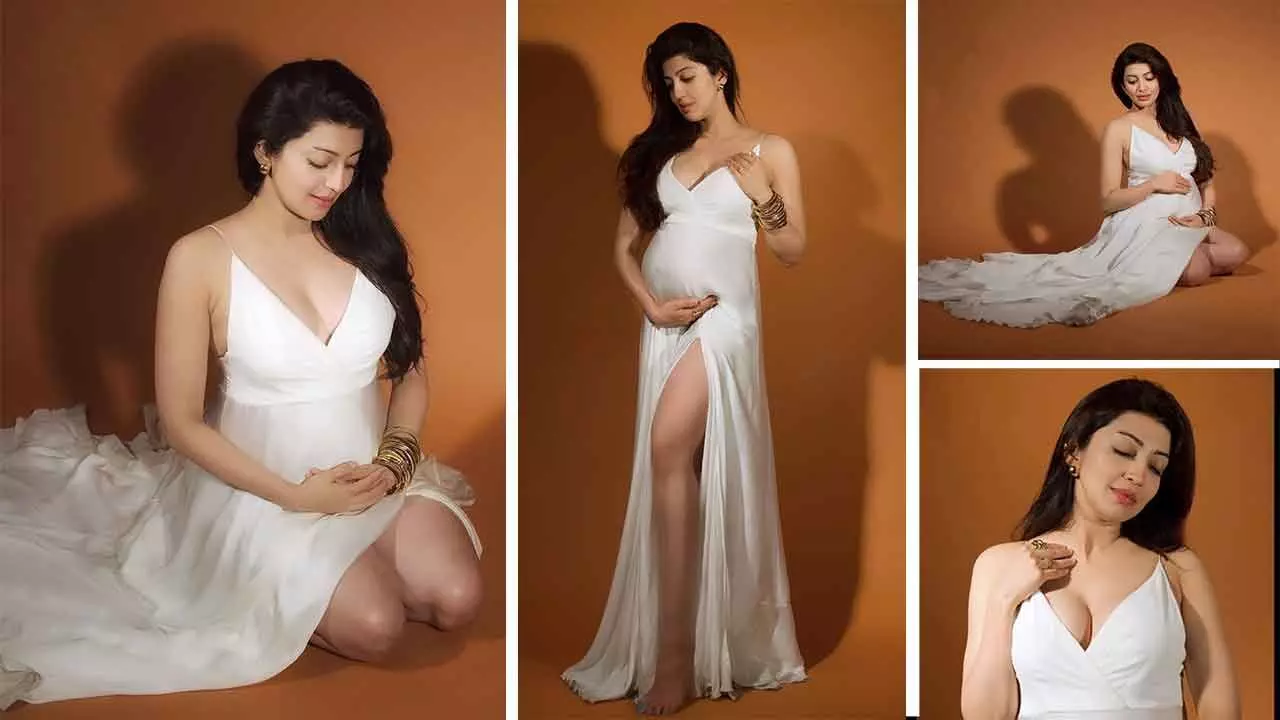 Pranitha reflects the joy of motherhood in pregnancy photoshoot