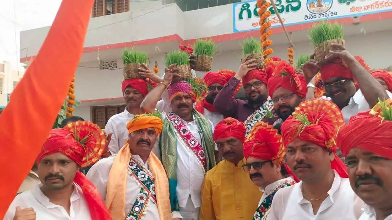 Teej Festival is a Symbol of Tribal Tradition - Collector Badavath Santosh