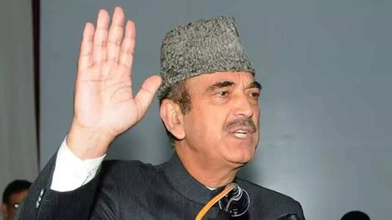 Ghulam Nabi Azad fields 13 candidates for first phase of J&K elections