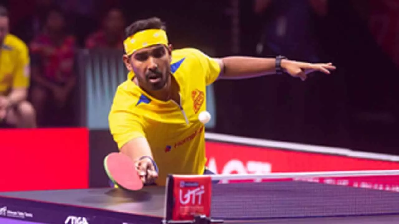 UTT 2024: Home favourite Sharath Kamal dazzles in Chennai Lions’ 8-7 win over Dabang Delhi