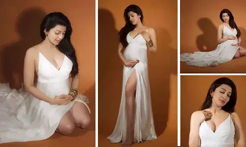 Pranitha reflects the joy of motherhood in pregnancy photoshoot