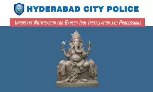 Important Notification for Ganesh Idol Installation and Processions in Hyderabad for 2024