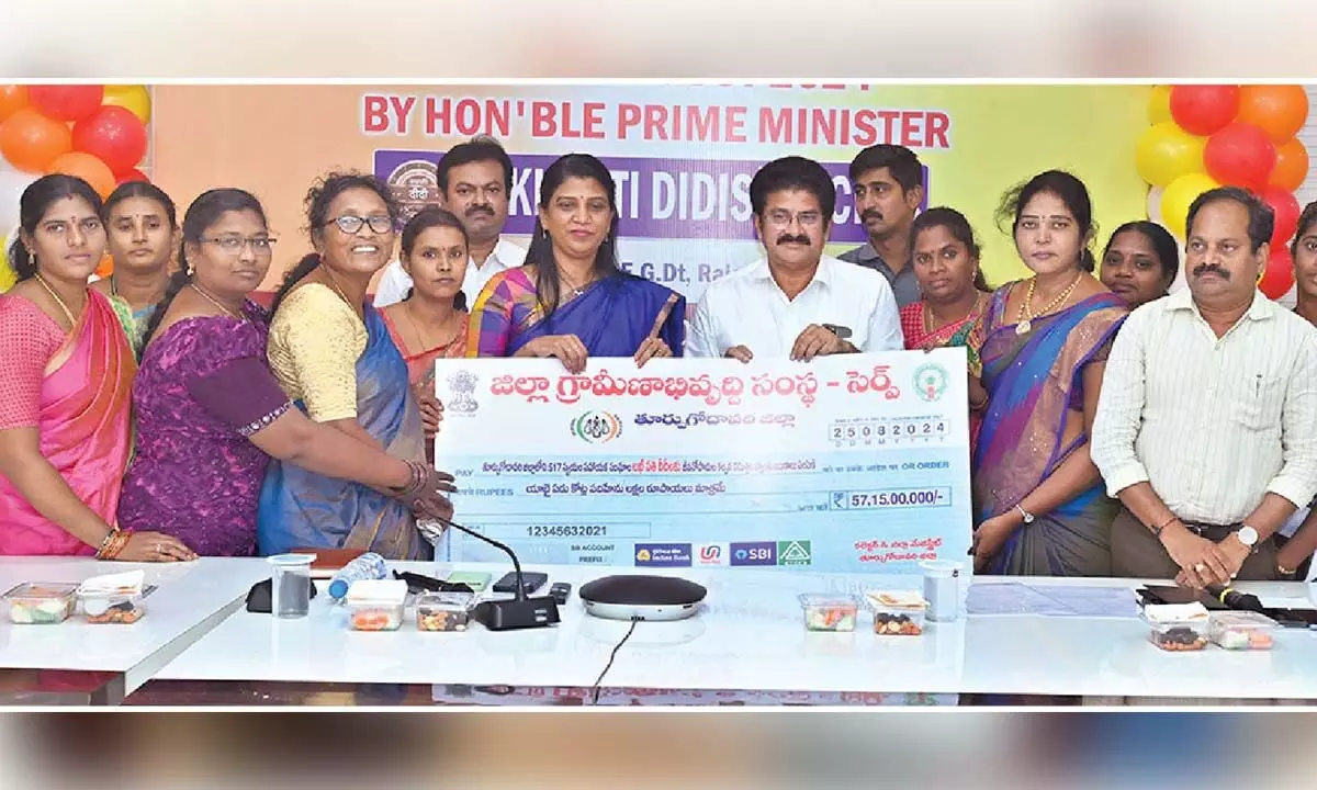 Rs. 57.15 cr distributed to SHG women