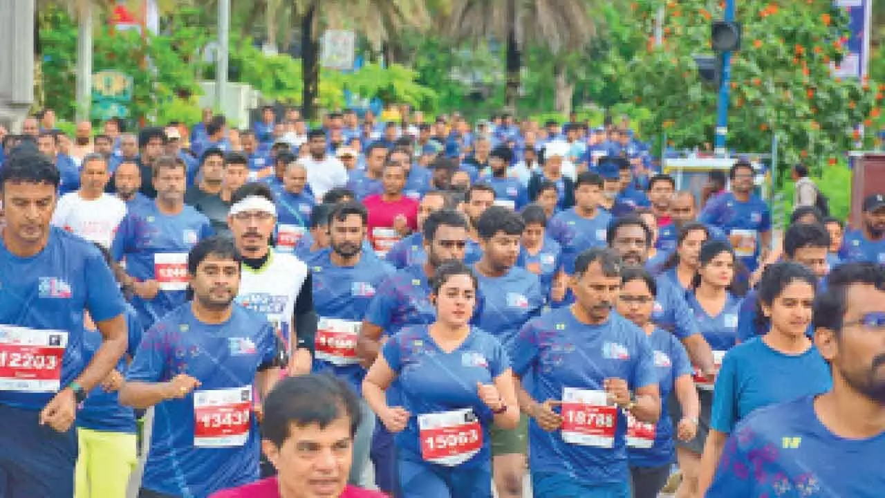 Running fervour prevails at NMDC Hyderabad Marathon