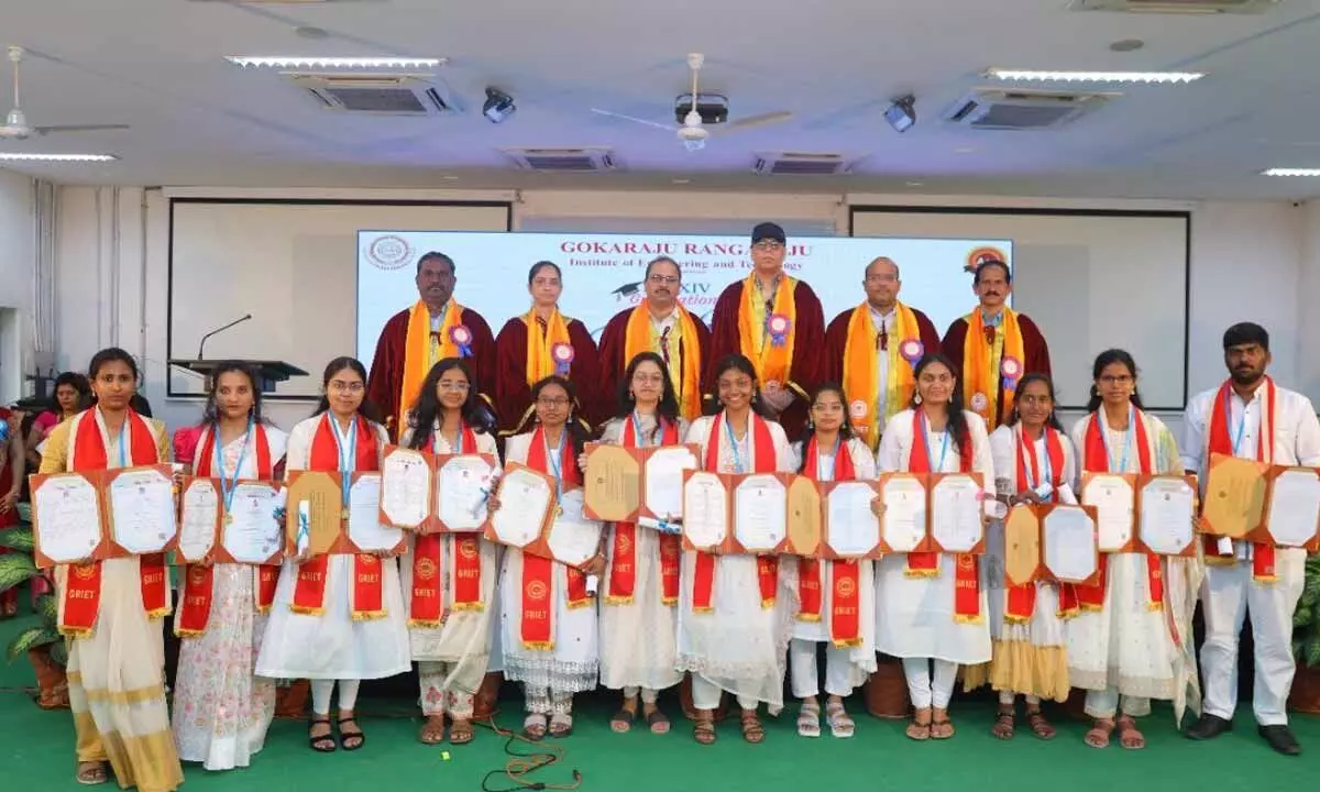 Gokaraju Rangaraju Engineering College Celebrates 24th Graduation Day