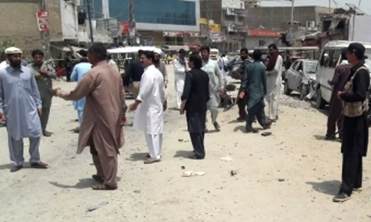 Four killed, 10 injured in blast in Pakistan