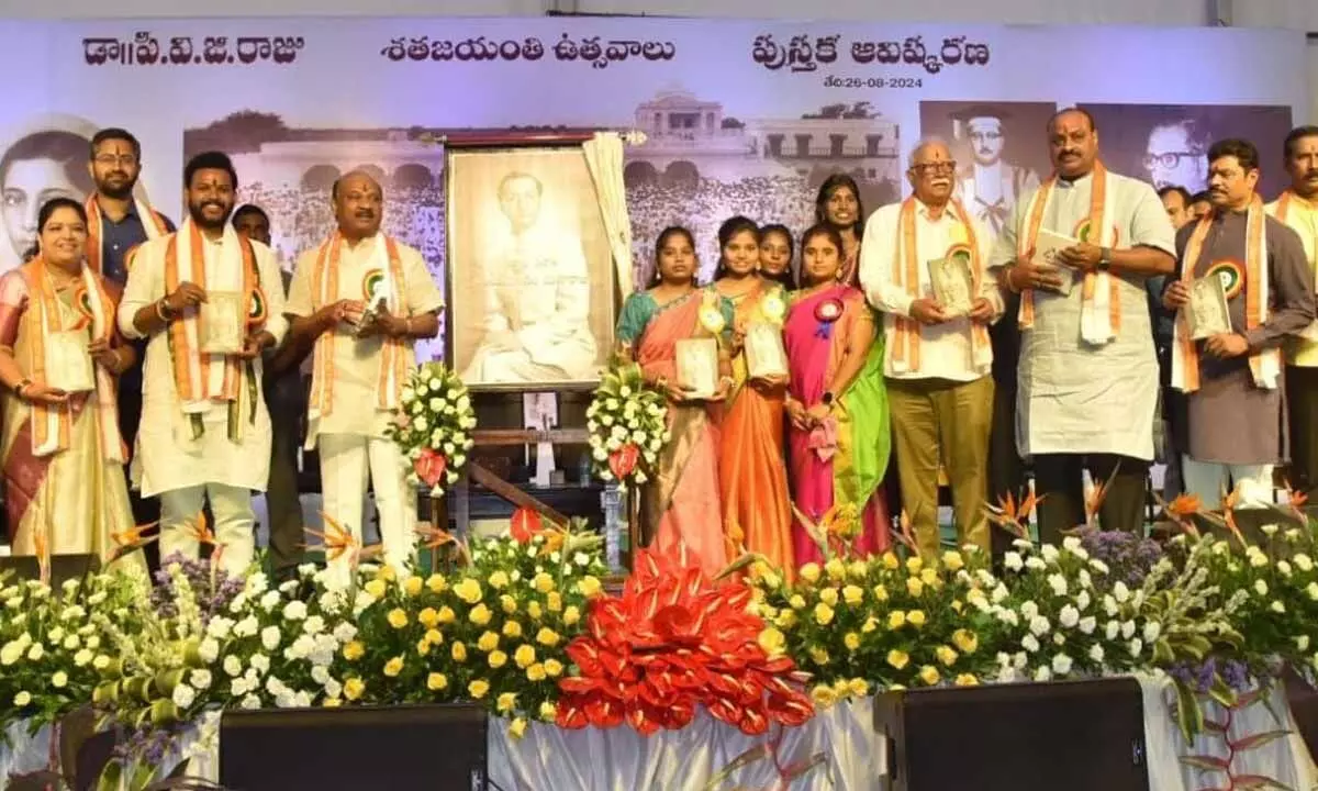 Services of PVG Raju recalled