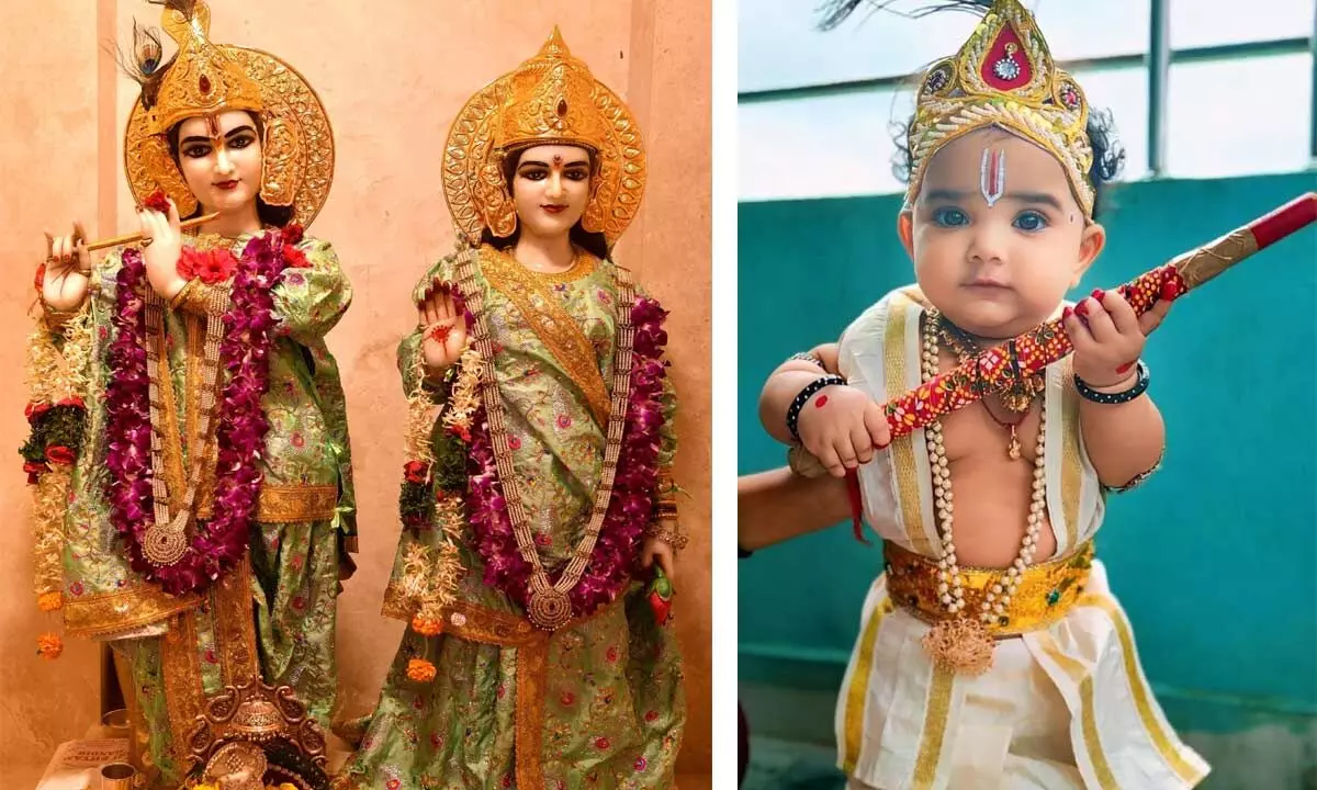 Janmashtami celebrated with gaiety, devotees flock to spruced up temples