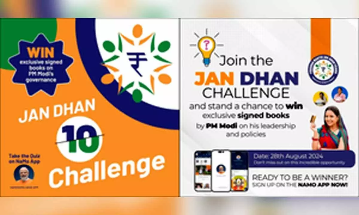 As Jan Dhan Yojana turns 10, a quiz and an opportunity to win books signed by PM Modi