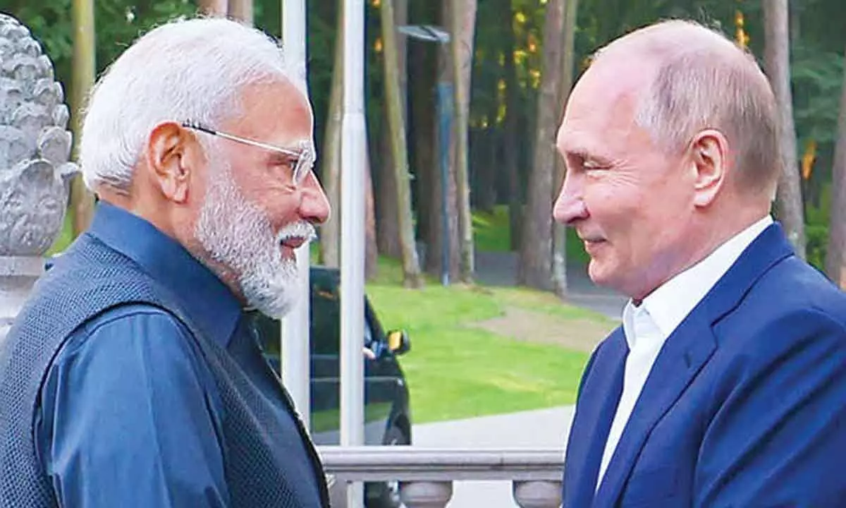 Modi speaks to Putin