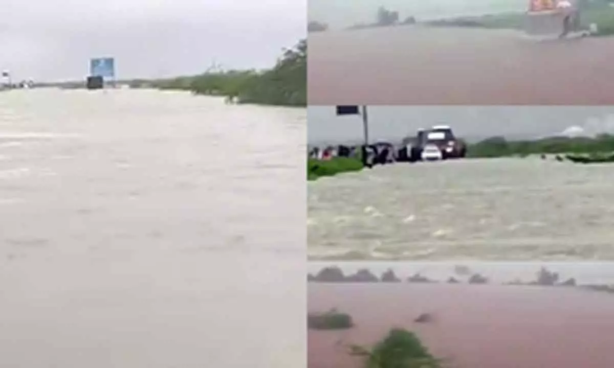 Gomti Ghat temples in Dwarka inundated, pilgrims stranded amid heavy rain