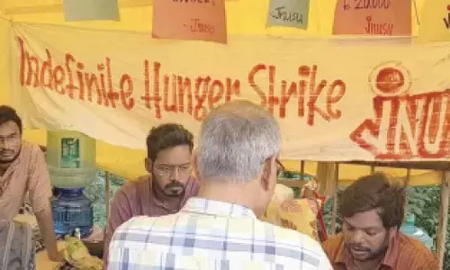 JNUSU ends hunger strike after 17 days