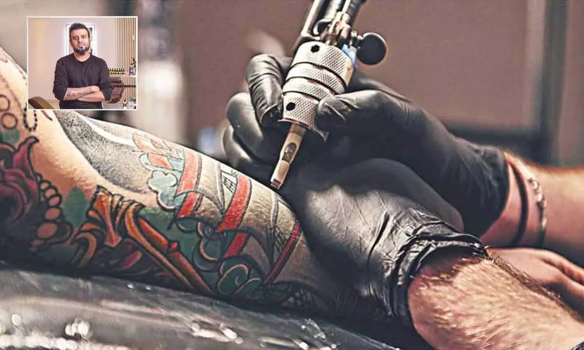 Career as a tattoo artist in India