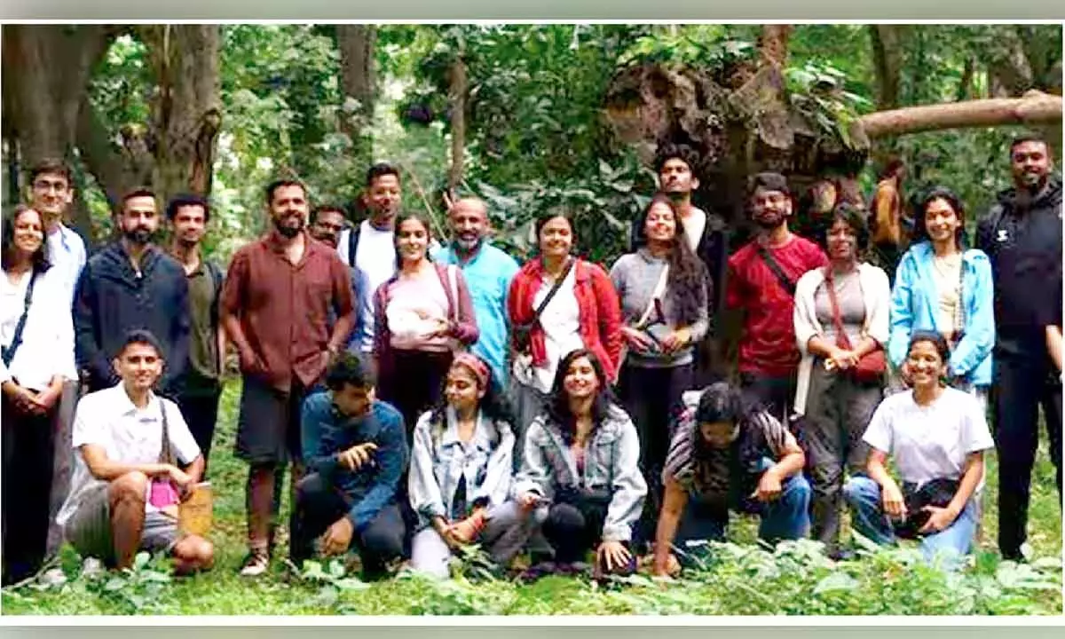 Nikhil Kamath joins nature enthusiasts at Urban Foraging Walk in Cubbon Park