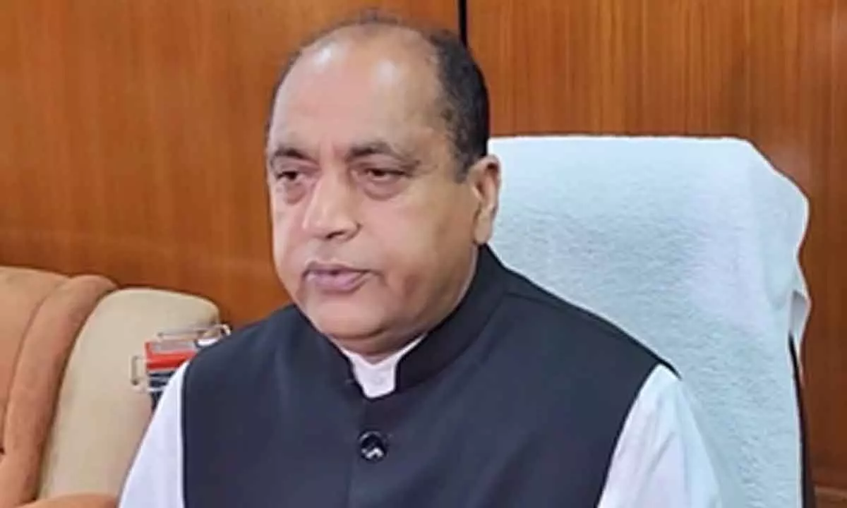 Sukhu govt indulging in liquor scam, says Jairam Thakur