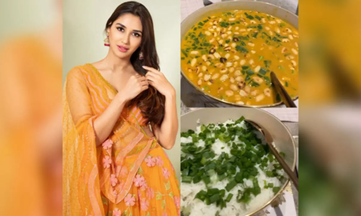 Nikita Dutta gives a quick look into her healthy vegan meal