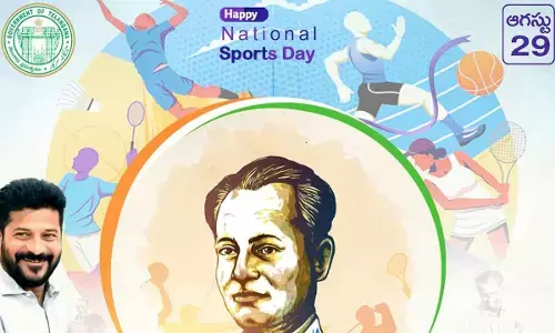 Telangana Chief Minister Revanth Reddy Extends Wishes on National Sports Day
