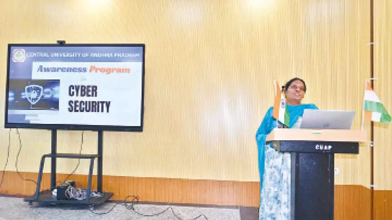 Anantapur: Cyber security awareness programme conducted