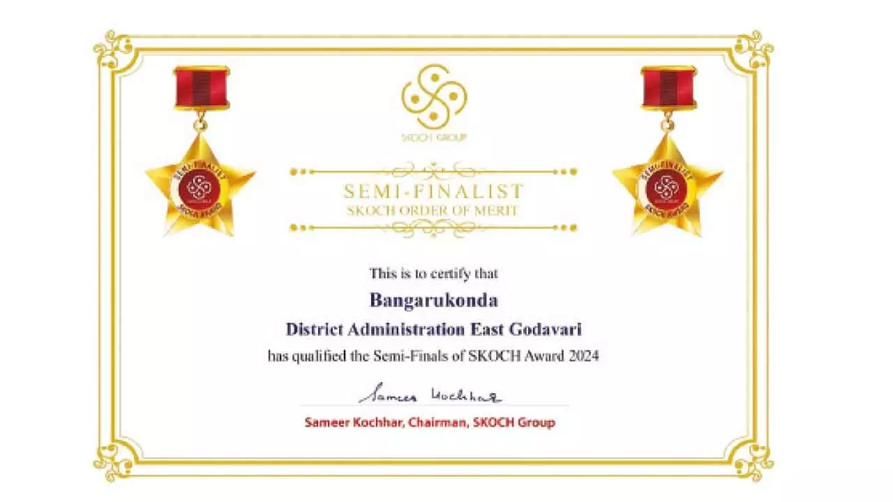 ‘Bangaru Konda’ advances into semis of SKOCH Award