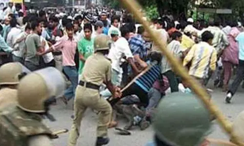 NHRC Demands Report On Police Action During Kolkata Protests
