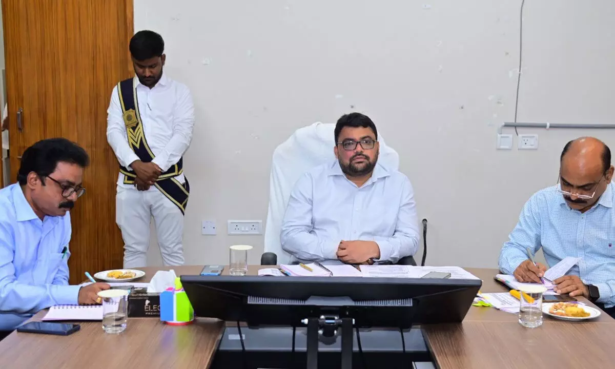 Collector Badavath Santosh Sets Up Control Room at the Collectorate