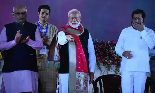 Prime Minister Narendra Modi virtually launching the projects and laying foundation stone from Maharashtra on Friday