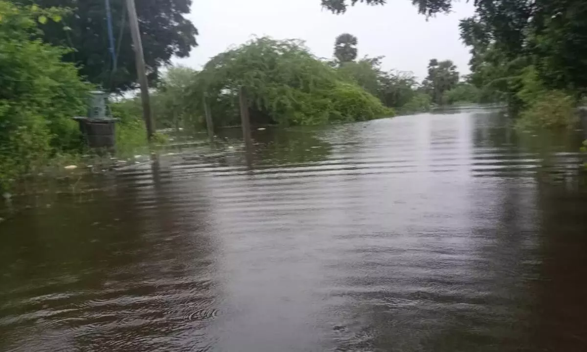 Chinnonipalli Village Faces Flood Threat; Villagers Appeal for Immediate Government Action