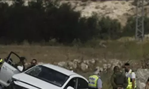 3 Israeli police officers killed by Palestinian gunmen in West Bank