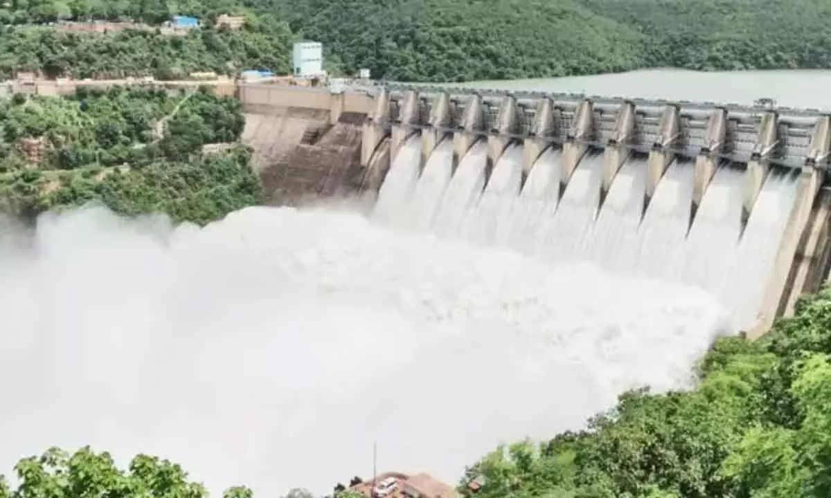 Technical Glitch at Srisailam Project: Efforts Underway to Restore Damaged Gate Components