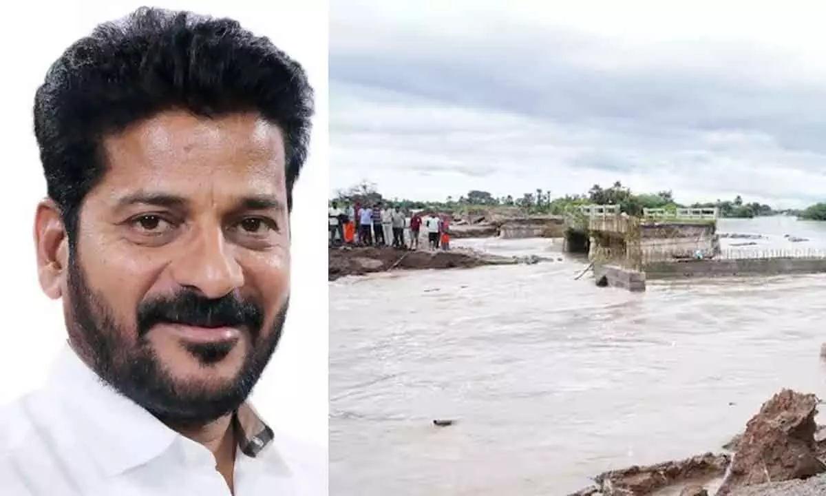 CM Revanth Reddy to Visit Flood-Affected Areas in Khammam and Warangal