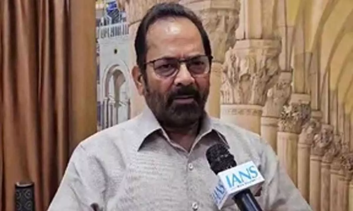 Naqvi rejects LoP Rahuls ‘hatred as political weapon’ charge, urges minorities to embrace BJP