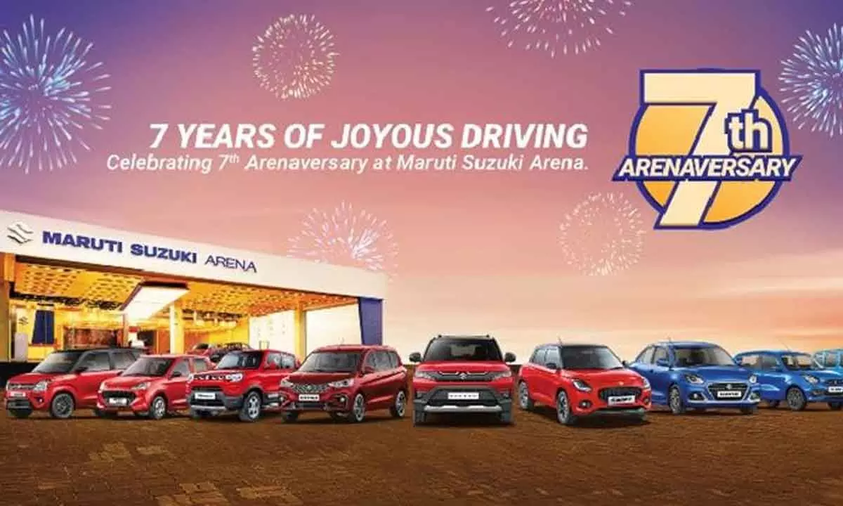 Maruti Suzuki ARENA turns 7: Indias largest automotive retail network with over 82 Lakh happy customers