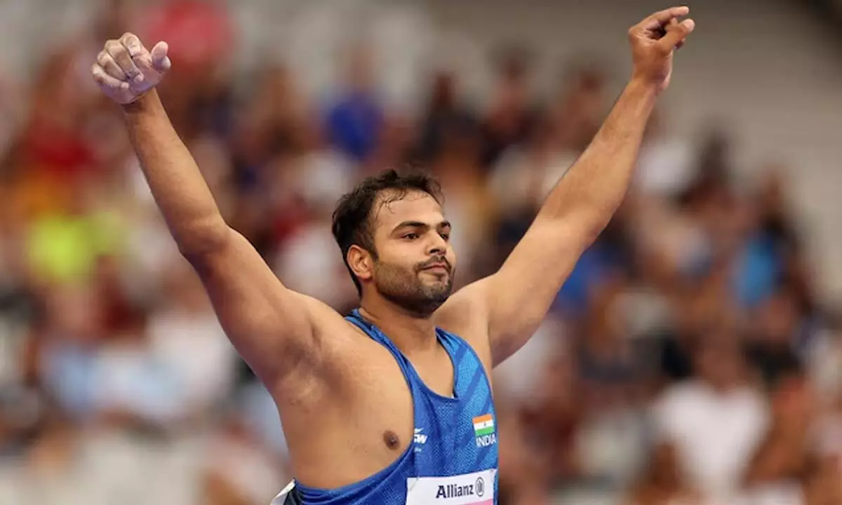 Sumit Antil sets new world record at the 2024 Paralympics, securing Indias third gold