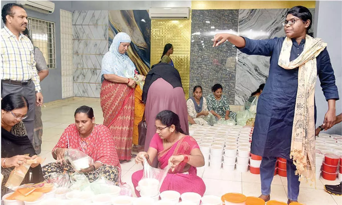 NTR dist gets 50K food packets, milk from Eluru