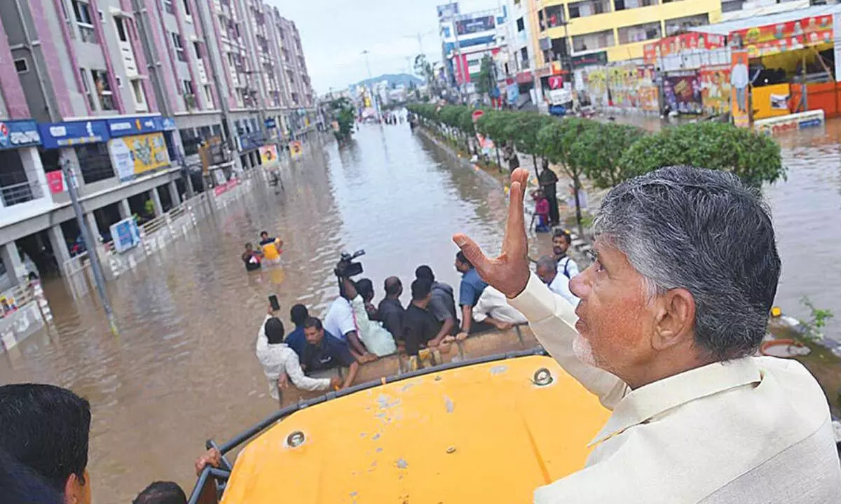 Vijayawada reels under flood fury