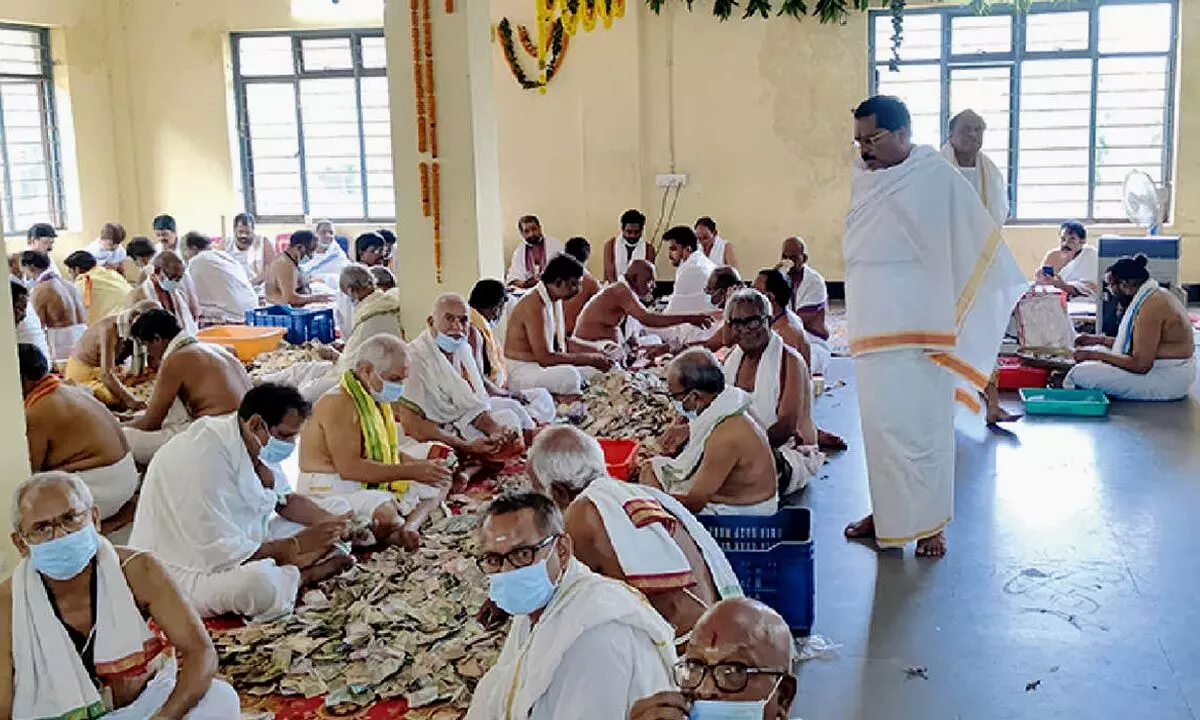 Simhachalam temple hundi nets Rs 2.42 cr