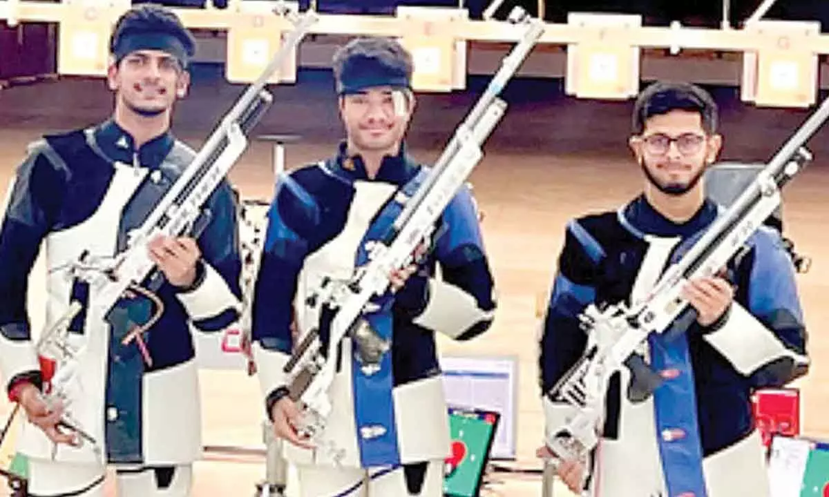 Dhanush sinks world records as India make clean sweep in men’s Air Rifle at Deaf World C’ship